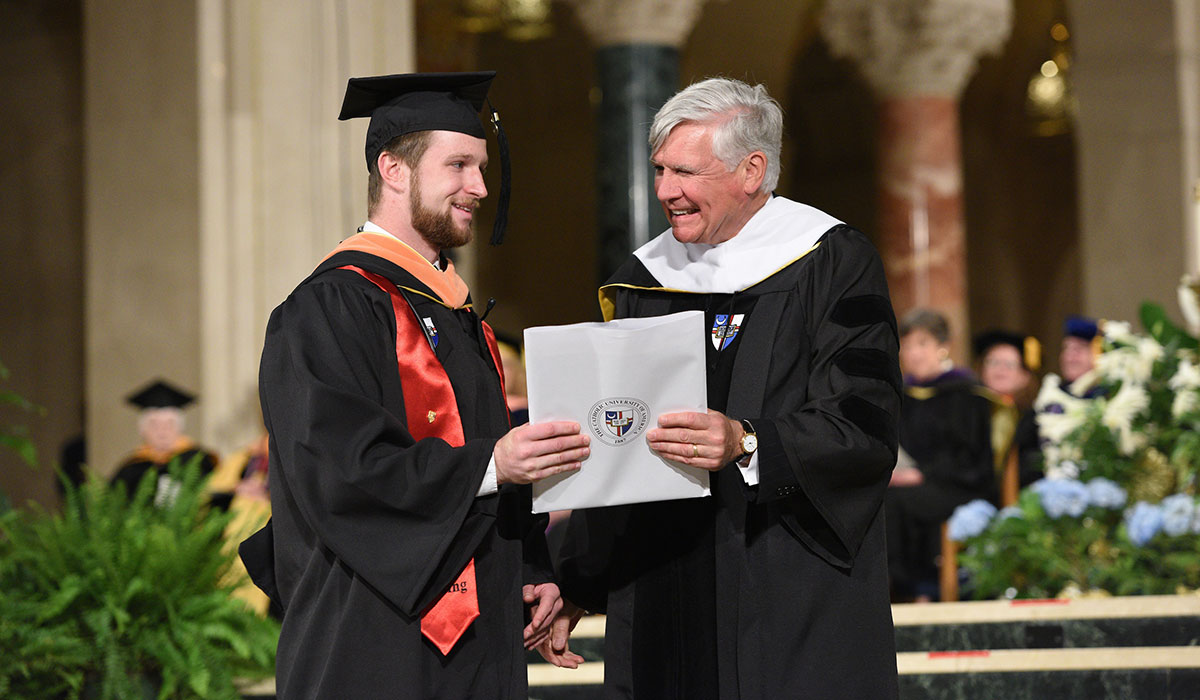 Conway Scholar with William Conway