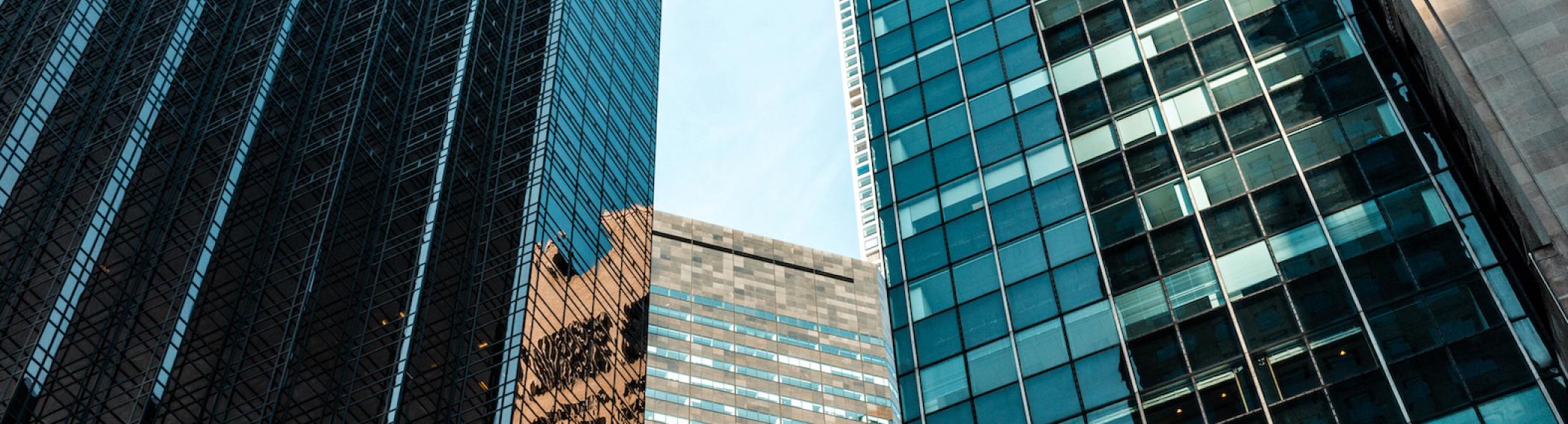 tall city buildings