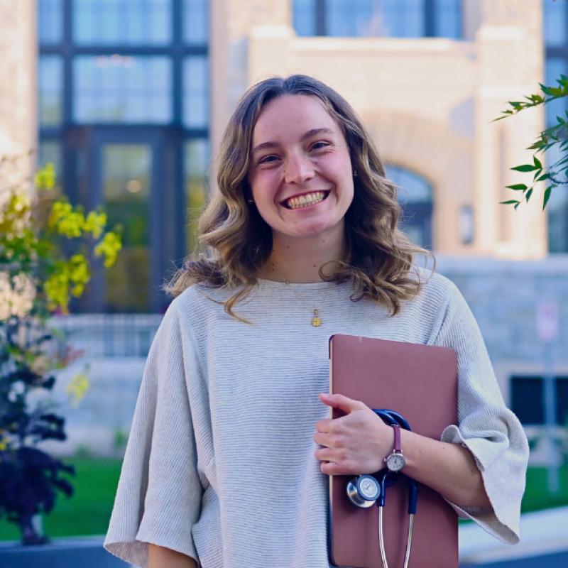 Elizabeth Ulicny, a Conway nursing student.