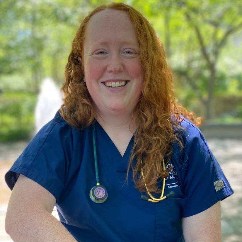 Picture of Nursing School graduate Mairin Fallon.