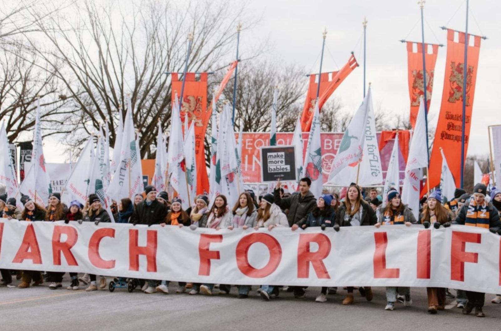 Photo from the March for Life 2025.