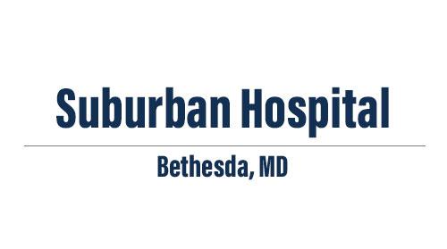 Suburban Hospital. Bethesda, MD.