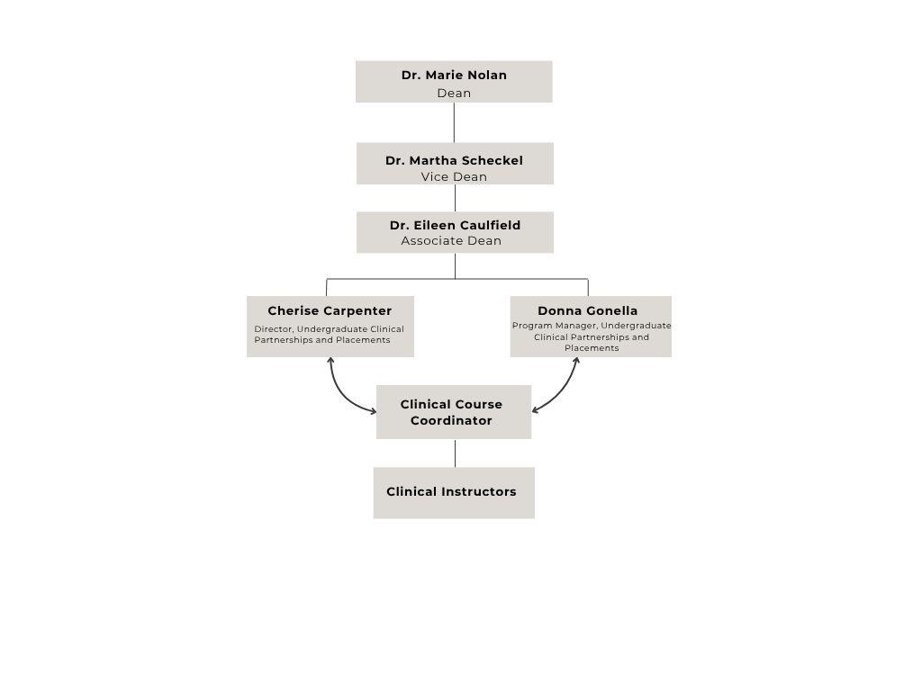 decision tree chain of command for the nursing school