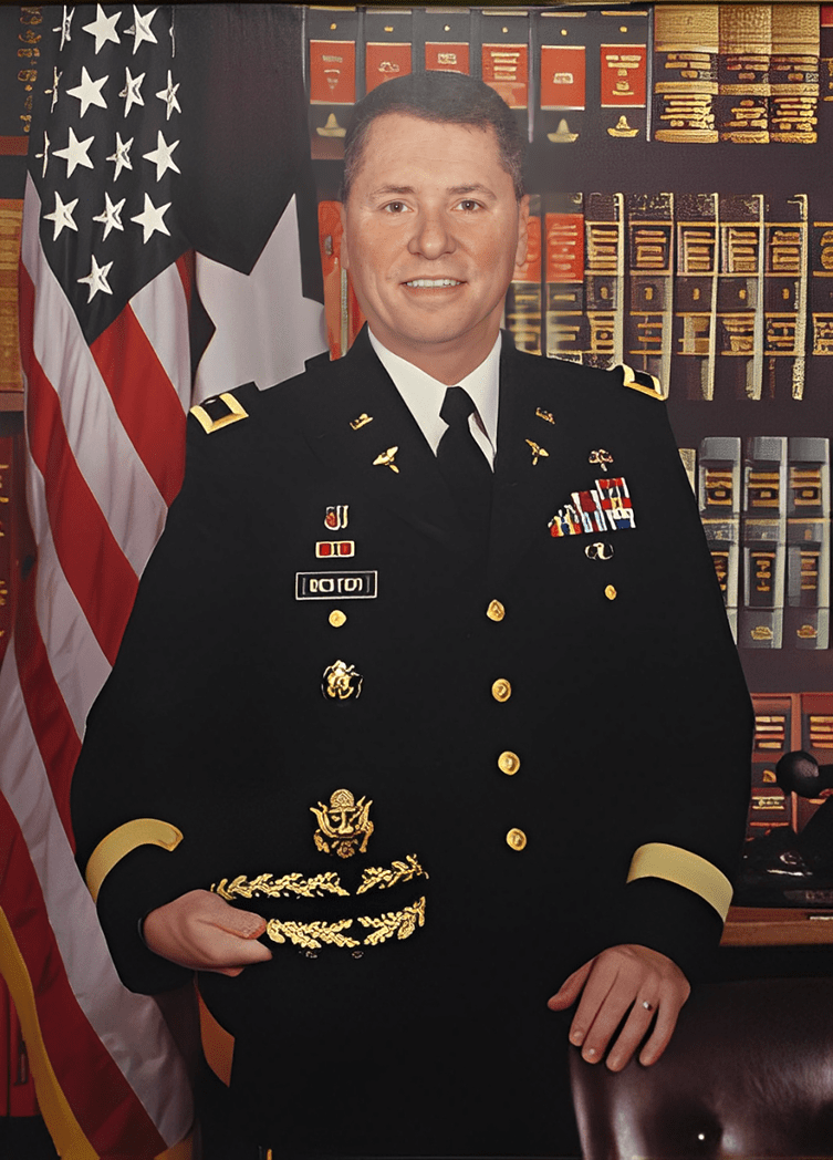 william bester in his best military gear